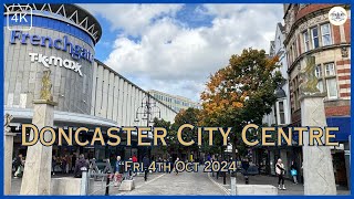 DONCASTER CITY CENTRE 4K doncaster [upl. by Okihcim]