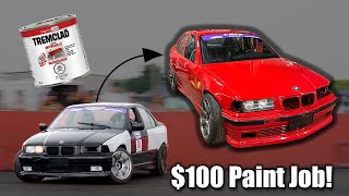 E36 Drift Car 100 Paint Job [upl. by Sirob]