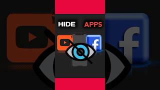 HIDE A Apps in Mobile📱education shorts [upl. by Zaria]