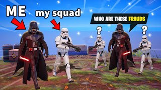 We Pretended to be DARTH VADER in Fortnite [upl. by Iives]