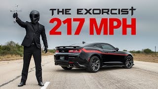 THE EXORCIST 217 MPH Top Speed Test [upl. by Aizan]