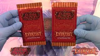 Everfest Flesh and Blood Booster pack Spoiler opening OH MAN [upl. by Eugnimod980]