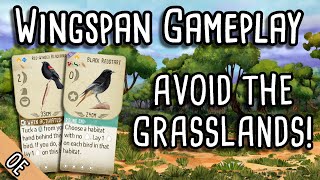 Wingspan Gameplay  Avoiding the grasslands on OE boards [upl. by Gina319]