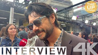 Álvaro Morte interview on The Wild Robot at London Film Festival 2024 [upl. by Teressa]