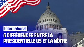 5 différences entre la présidentielle américaine et la nôtre [upl. by Burkle]