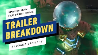 SpiderMan Far From Home Trailer 2 Breakdown  Endgame References [upl. by Akins]