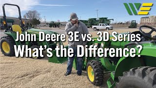 5 Main Differences Between the John Deere 3E and 3D Tractors [upl. by Hessney]