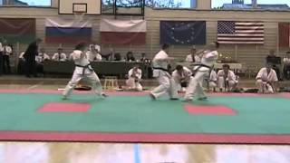 Oyama Karate pokaz sztuk walki  Sensei Artur Niezgodawwwroninzaganpl [upl. by Coulson205]