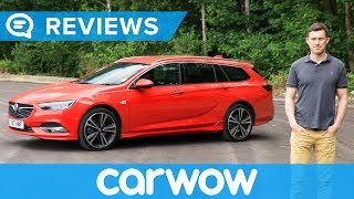 Vauxhall Opel Insignia Sports Tourer Estate 2018 review  Mat Watson Reviews [upl. by Bernadene]