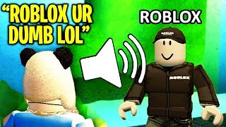 I Spoke to ROBLOX With Voice Chat [upl. by Poock]