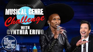 Cynthia Erivo Sings quotThe Sound of Musicquot as RampB Pop in a Broadway Edition of Musical Genre Challenge [upl. by Komsa449]