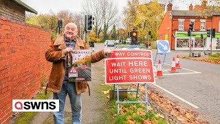 Britains dullest man produces calendar of his favourite roadworks  SWNS [upl. by Eveam]