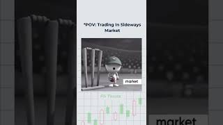 Sideways Market vs traders 😅 trading stockmarket shorts memes india funny comedy hindi [upl. by Edrick]