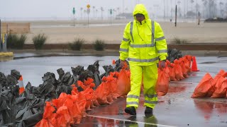 Schwere Unwetter in Kalifornien [upl. by Coridon]