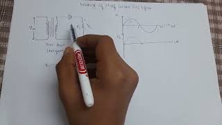 Basic working principle of full and half wave rectifier [upl. by Ardin187]