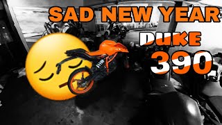 SAD NEW YEAR 😩 dhanbad KTM Showroom 🤬 Big EngineProblem  DUKE 390 2024 KTMIndiaReadyToRace [upl. by Lledrac]