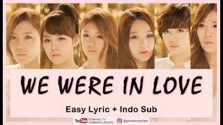 Easy Lyric TARA amp DAVICHI  WE WERE IN LOVE by GOMAWO Indo Sub [upl. by Henrik]