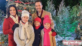 Christmas with the Darlings 2020 Hallmark Film  Review [upl. by Yrakcaz649]