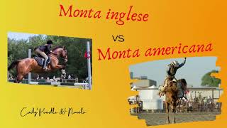 monta inglese vs monta americana [upl. by Wurtz]