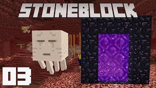 StoneBlock 03  Поход в АД  Выживание в Маинкрафт с модами [upl. by Pat]