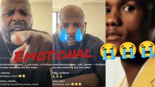 Dj Maphorisa Dragging Samthing Soweto On Instagram Live [upl. by Mitchell]