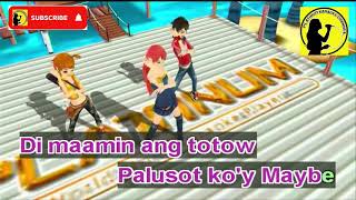 Palusot Koy Maybe  MNL48 KaraokeInstrumental [upl. by Felicio]