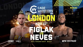 Matt Figlak vs Denilson Neves  FULL FIGHT  CW 163 London [upl. by Maker]