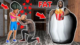 Fat Granny vs Beautiful Scary Teacher vs Grandpa and love  Gameplay Animation p20 [upl. by Louie]