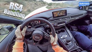 2018 Audi RS4 450hp  DRIVE amp TALK 60FPS [upl. by Araem782]