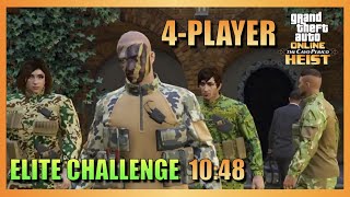 4Player Elite Challenge 1048  Hard  Cayo Perico Heist  6310000 Potential  First to do it [upl. by Etnaud]