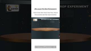 Millikans oil droplet experiment charge on electron12th physics yt chemistry shortsfeed [upl. by Petronia]