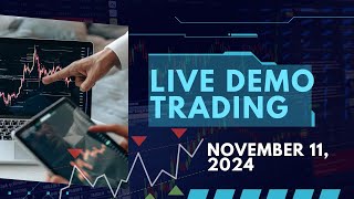 November 11 2024  Live Demo Trade  McGinley Implementation 409 [upl. by Iolenta582]