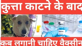 कुत्ता काटने के बाद क्या करना चाहिए  Anti Rabies Injection After Dog Bite [upl. by Apple456]