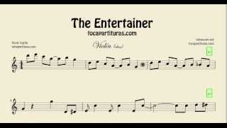 The Entertainer Easy Sheet Music for Violin and Oboe [upl. by Kcired571]