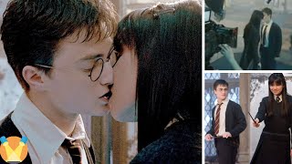 Harry Potter and Cho Kiss Behind the Scenes [upl. by Eidolem669]