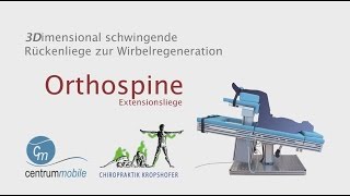 Orthospine Wirbelsäulen Extensionsliege Wirkung [upl. by Yarak653]