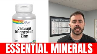 Solaray Calcium Magnesium Zinc Review  Benefits of Essential Mineral Supplements  Muscle amp Bone [upl. by Dnomder73]