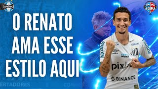 🔵⚫ Grêmio Veja o estilo de Dodi que Renato admira  Lembra um antigo gremista  React [upl. by Eimia]