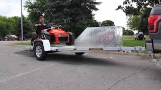 Aluma TK1 Trike Trailer CanAm Spyder [upl. by Linn]