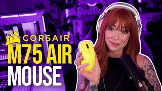 This NEW Corsair Mouse only weighs 60 GRAMS M75 Air Overview [upl. by Siahc312]