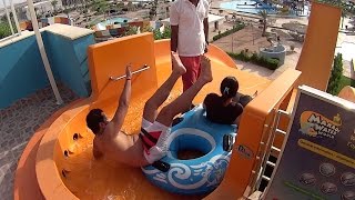 Wave Water Slide at Makadi Bay Water World [upl. by Carson]