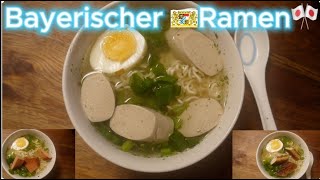 Sensationelles Outdoor Rezept Bayerischer 🎌Ramen🇯🇵 [upl. by Rodrigo]