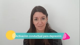 Curso Virtual  Activación Conductual para la Depresión [upl. by Adnohsed]