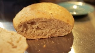 Ciabatta Bread Recipe  No Kneading Needed [upl. by Aedrahs]