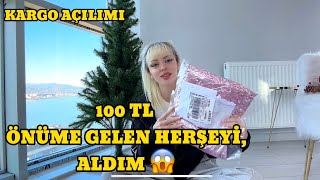 100 TL’ye LİMİT KOYDUM 100 TL OLAN HERŞEYİ ALDIM [upl. by Weissberg]