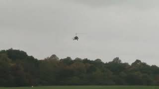 Gyrocopter TakeOff From Caesar Creek Soaring Club 101423 [upl. by Kcirdec439]