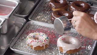 New donut shop opens up in Cayucos [upl. by Dibbrun]