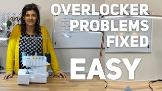 Common Overlocker Problems FIXED Easy 1034d  Abi’s Den ✂️🧵🌸 [upl. by Sherline]