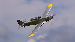 Pilatus P2  1947 military trainer display at Ellwangen 2024 [upl. by Corby]