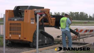 Auger Bucket Dispensing Concrete [upl. by Pucida]